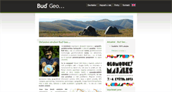 Desktop Screenshot of budgeo.cz
